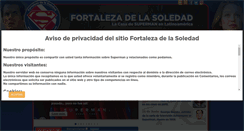 Desktop Screenshot of fortalezadelasoledad.com