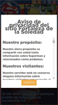 Mobile Screenshot of fortalezadelasoledad.com